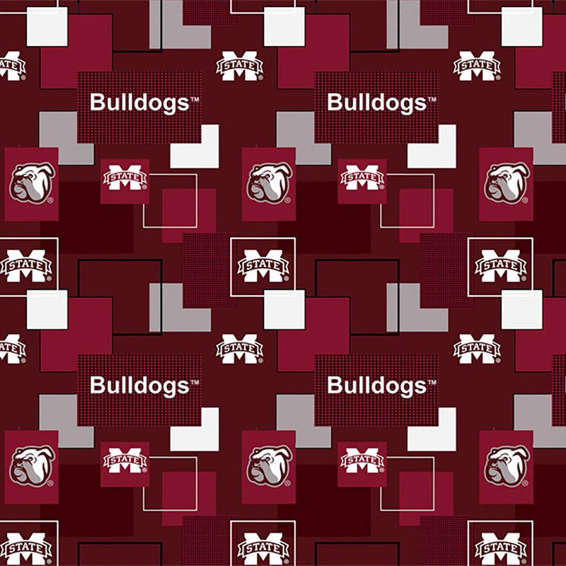 Mississippi State Bulldogs - Block Allover (3-Yard Pack)