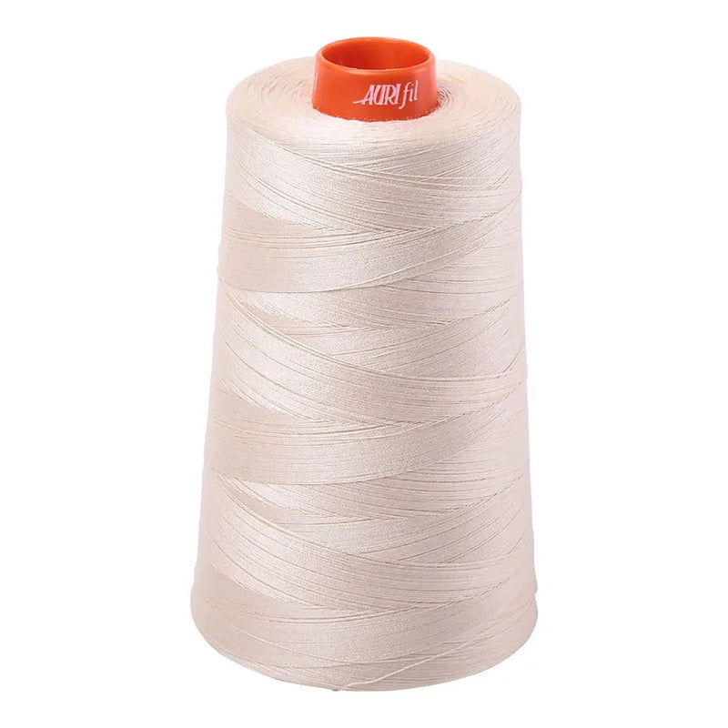 Mako Cotton Embroidery Thread 50wt 6452yds Light Beige - Choice FabricsCDS-MK50CO2310