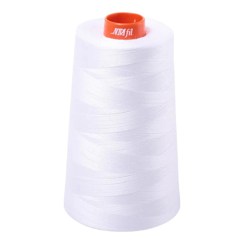 Mako Cotton Embroidery Thread 50wt 6452yds White - Choice FabricsCDS-MK50CO2024