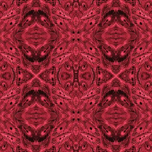 Mandalay Crimson Affinity Cotton 44"/45" Fabric Per Yard - Choice Fabrics16683-19