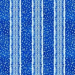 Paper Flurries - Stripe - Blue (3 - Yard Pack) - Choice FabricsMASD10192-N