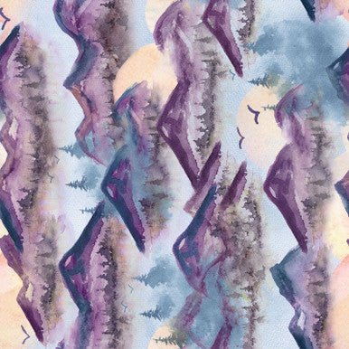 Merlot Vista Valley View Cotton 43"/44" Fabric Per Yard - Choice FabricsHEG-2253-88