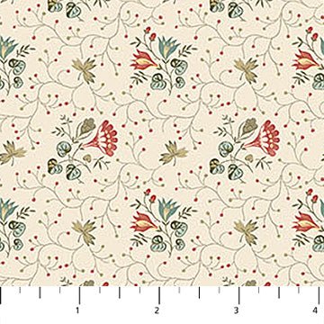 Multi Cream Manoir Antiques Road Show 44"/45" Cotton Fabric Per Yard - Choice Fabrics28974-11