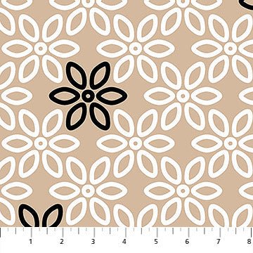 Multi Hexagonal Soho Cotton 44"/45" Fabric Per Yard - Choice Fabrics10687-33