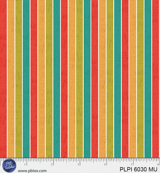 Multi Strip Peace, Love, Pickleball Cotton 44/45 Fabric Per Yard - Choice FabricsPLPI-6030-MU