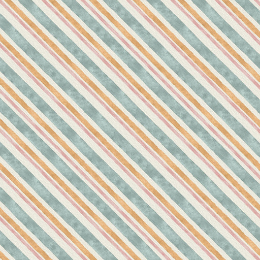 Multi Stripes Vintage Summer 43"/44" Cotton Fabric Per Yard - Choice FabricsBQI-4644-70