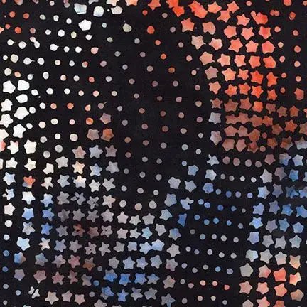 Multi USA Stars & Dots Wideback Fabric Per Yard - Choice FabricsXTONGA-B3427