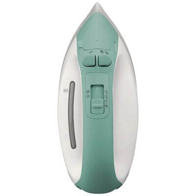 Panasonic Compact Cordless Steam Iron with Charging Station and Carry Case - Green - Choice FabricsNIQL300G