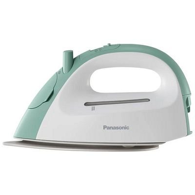 Panasonic Compact Cordless Steam Iron with Charging Station and Carry Case - Green - Choice FabricsNIQL300G