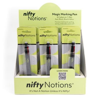 The Magic Marking Pen Display 12 pcs - Choice FabricsNNPENPOP