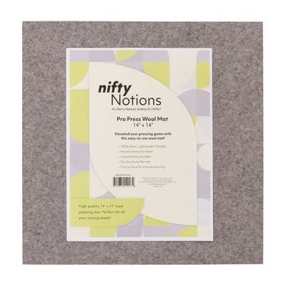 The Nifty Pro Press Pal Wool Mat 14 in x 14 in - Choice FabricsNNPWPM1414