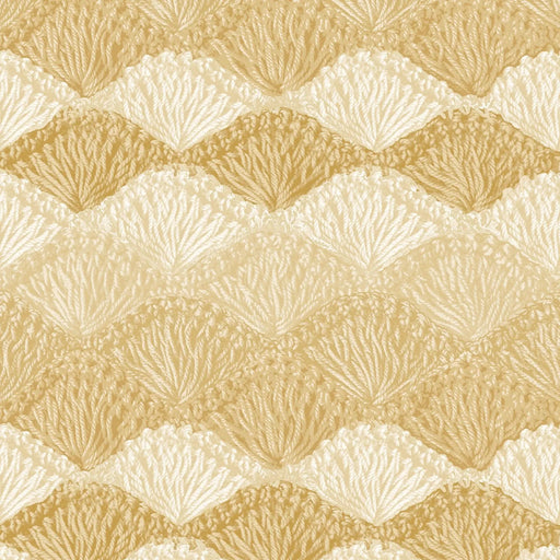 Natural Crochet Tan Shell Stitch Cotton Wideback Fabric Per Yard - Choice Fabrics1937-44