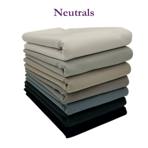 Supreme Solids - One Yard Bundle - 7 pack (Neutrals) - Choice FabricsFF-61291-006