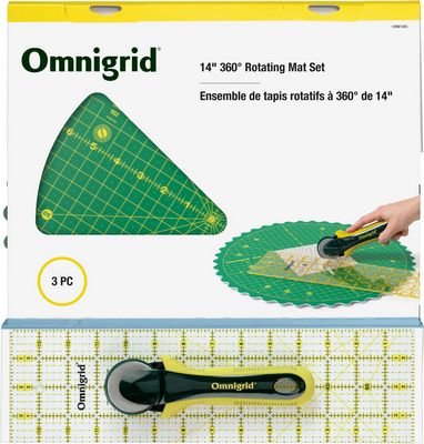 Omnigrid 360 14in Rotating Mat Set - Choice FabricsOG14RM14
