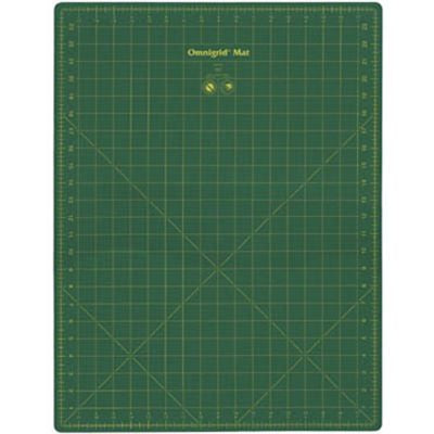 Omnigrid Cutting Mat - Green with Yellow Grid 18" x 24"