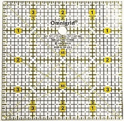 Omnigrid Ruler 4 in x 4 in - Choice FabricsOG4G