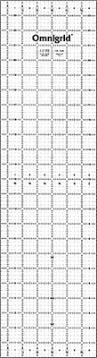 Omnigrid Ruler 6.5 in x 24 in - Choice FabricsOG6524