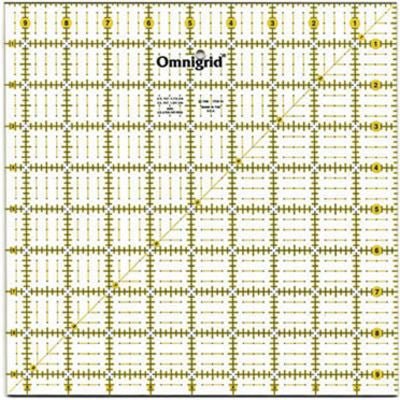 Omnigrid Square Ruler 9.5 in - Choice FabricsOG95