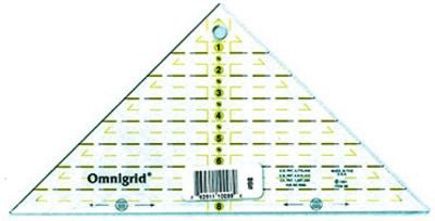 Omnigrid Triangle Ruler 8 in - Choice FabricsOG98