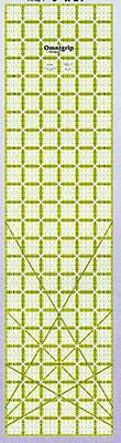 Omnigrip Non-Slip Quilting Ruler 6" × 24" - Choice FabricsOGN24
