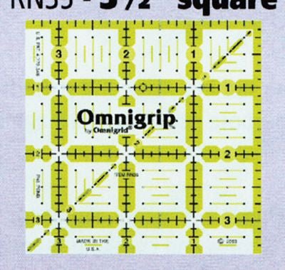Omnigrip Square Ruler 3.5 in - Choice FabricsOGN35