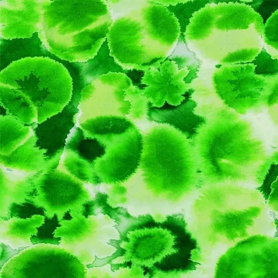 Green Opalescence Cotton Wideback Fabric per yard - Choice FabricsOPAL-4687-G