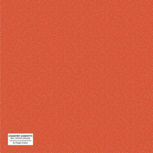 Orange Bell Pepper Cotton 44"/45" Fabric Per Yard - Choice FabricsCC-20228