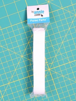 Strapping 1" White, 3 Yards - Choice FabricsPBA16413W