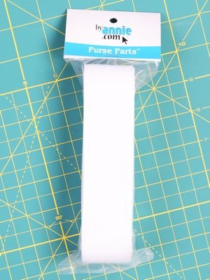 Strapping 1.5" White, 3 Yards - Choice FabricsPBA164153W