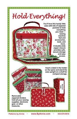 Holds Everything Sewing Pattern - Choice FabricsPBA191