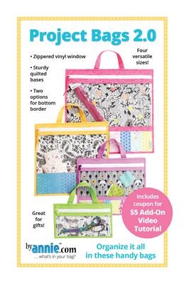 Project Bags 2.0 Sewing Pattern - Choice FabricsPBA206-2