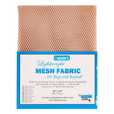 Lightweight Mesh Fabric, Natural, 18" x 54" - Choice FabricsPBASUP209-NATURAL