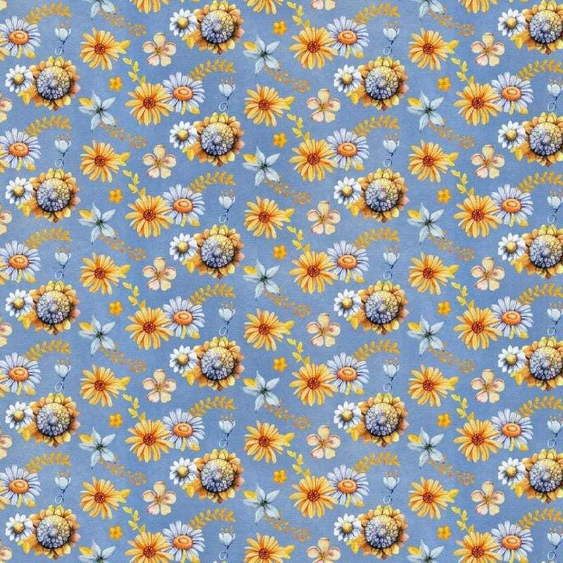 Sweet Florals Sweet As Can Bee Cotton 118" Wideback Fabric Per Yard - Choice Fabrics183-25683