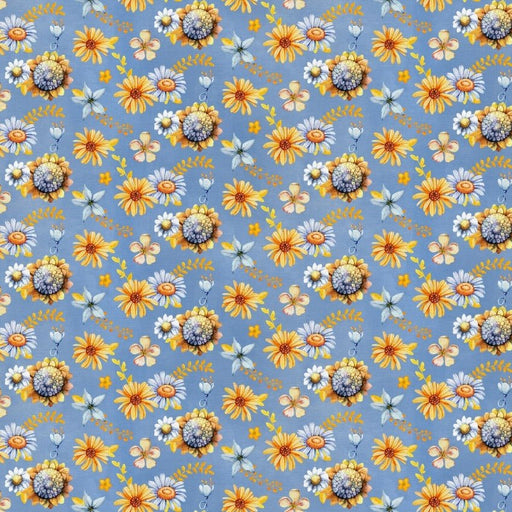 Sweet Florals Sweet As Can Bee Cotton 118" Wideback Fabric Per Yard - Choice Fabrics183-25683