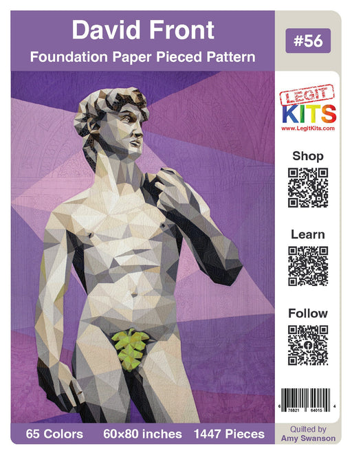 David Front Quilt Kit - Choice FabricsQK056