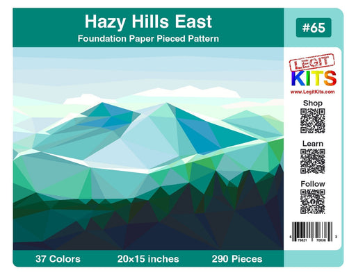 Hazy Hills East Quilt Kit (CONFETTI) - Choice FabricsQK065C