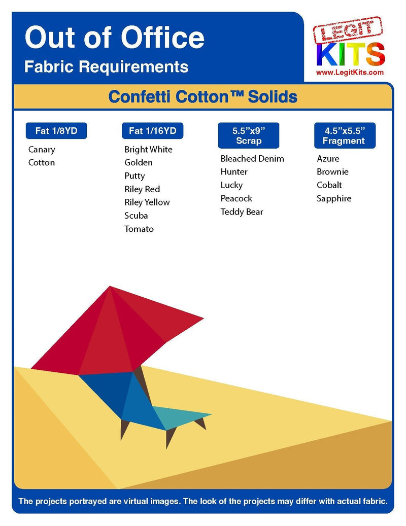 Out of Office Pattern - Choice FabricsPT070