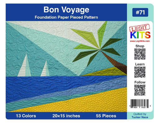 Bon Voyage Quilt Kit - Choice FabricsQK071