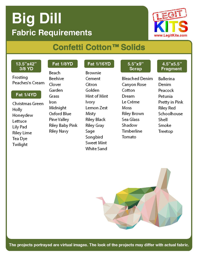 Big Dill Quilt Kit