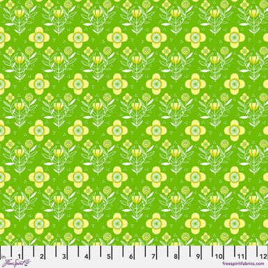 Green Always Flowers What the Birds Said Cotton 44"/45" Fabric Per Yard - Choice FabricsPWCD151.XGREEN