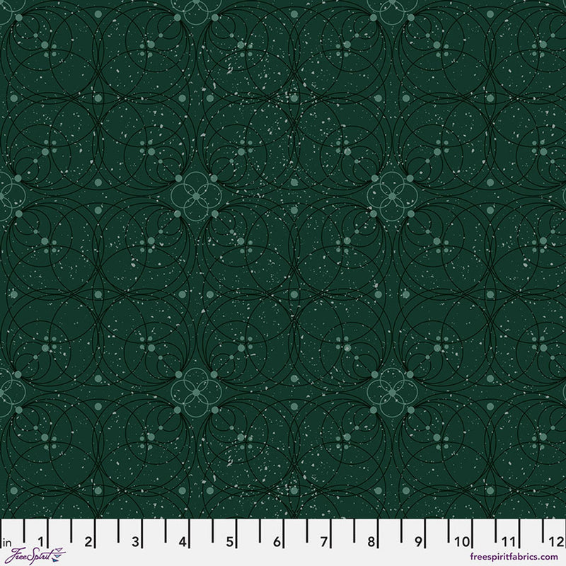 Enrapture by Giucy Giuce Flourish - Emerald Cotton 44"/45" Fabric Per Yard - Choice FabricsPWGG008.EMERALD