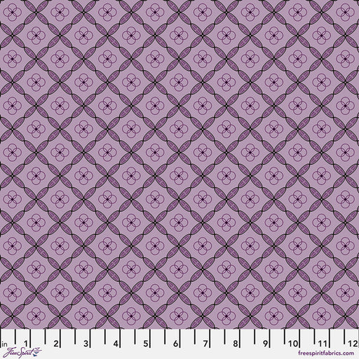 Enrapture by Giucy Giuce Tiles - Amethyst Cotton 44"/45" Fabric Per Yard - Choice FabricsPWGG009.AMETHYST