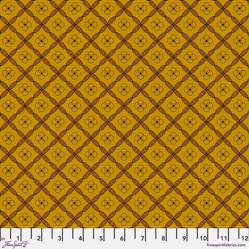 Enrapture by Giucy Giuce Tiles - Carnelian Cotton 44"/45" Fabric Per Yard - Choice FabricsPWGG009.CARNELIAN