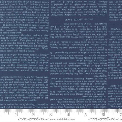 Paper Hamlet Midnight Book Pages Cotton 44"/45" Fabric Per Yard - Choice Fabrics39567-18