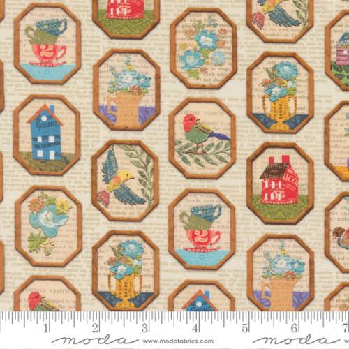Paper Hamlet Paper Frames Cotton 44"/45" Fabric Per Yard - Choice Fabrics39565-11
