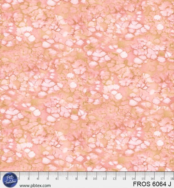 Peach / Coral Frost FROS-6064-J Cotton 44/45 Fabric Per Yard - Choice FabricsFROS-6064-J