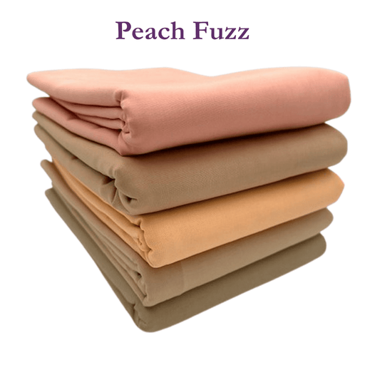 Supreme Solids - One Yard Bundle - 5 pack (Peach Fuzz) - Choice FabricsFF-61291-018