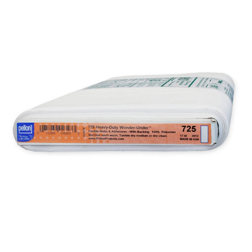Pellon® 725 Heavy-Duty Wonder-Under® 17" x 10 yard Bolt (White) - Choice FabricsPDS-725-B10
