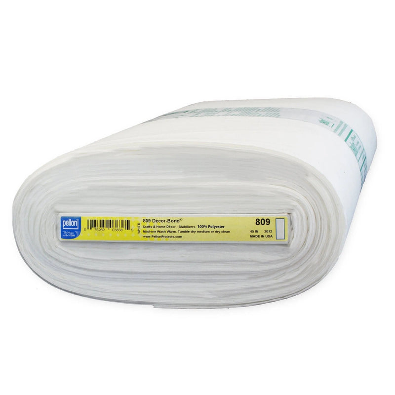 Pellon® 809 Décor-Bond® Stabilizer 45" x 10 yard Bolt (White) - Choice FabricsPDS-809-4510BOLT
