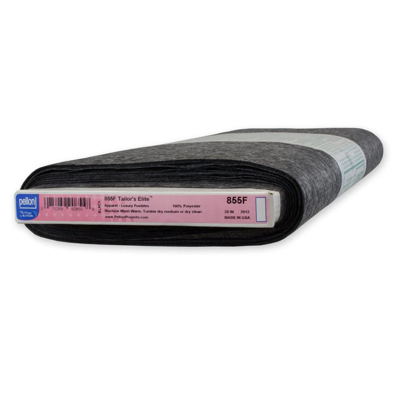 Pellon® 855F Tailor's Elite™ Interfacing 20" x 10 yard Bolt (Black) - Choice FabricsPDS-855FB-2010BOLT